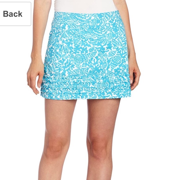 Lilly Pulitzer Dresses & Skirts - LILLY PULITZER Marigold Skort Blue Shell